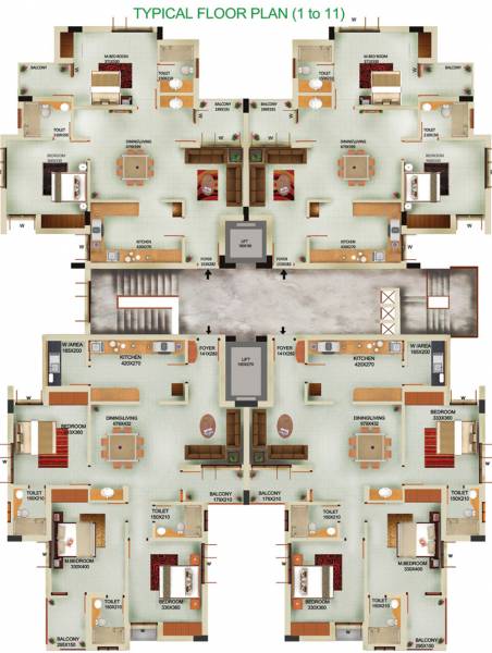 Images for Cluster Plan of Sivaji Pearl