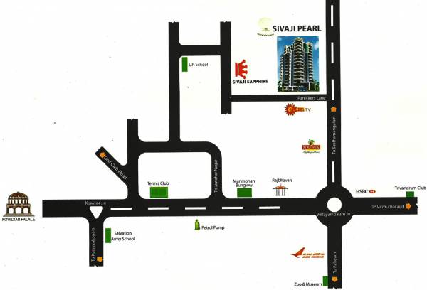 Images for Location Plan of Sivaji Pearl