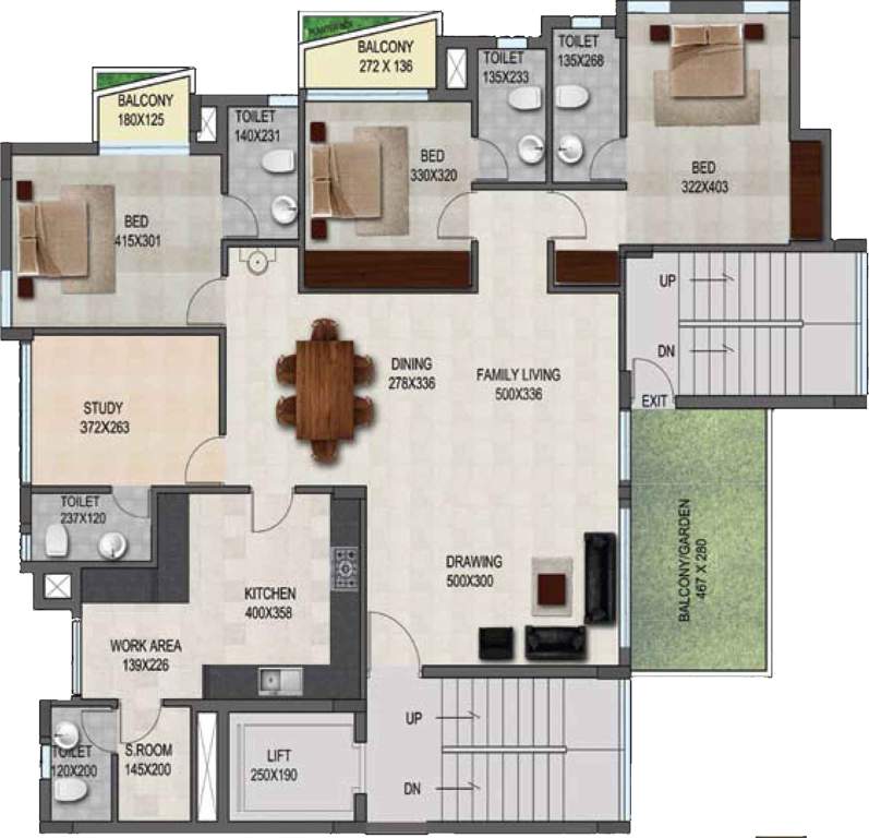 Images for Cluster Plan of Forus Initiatives Flora Heights