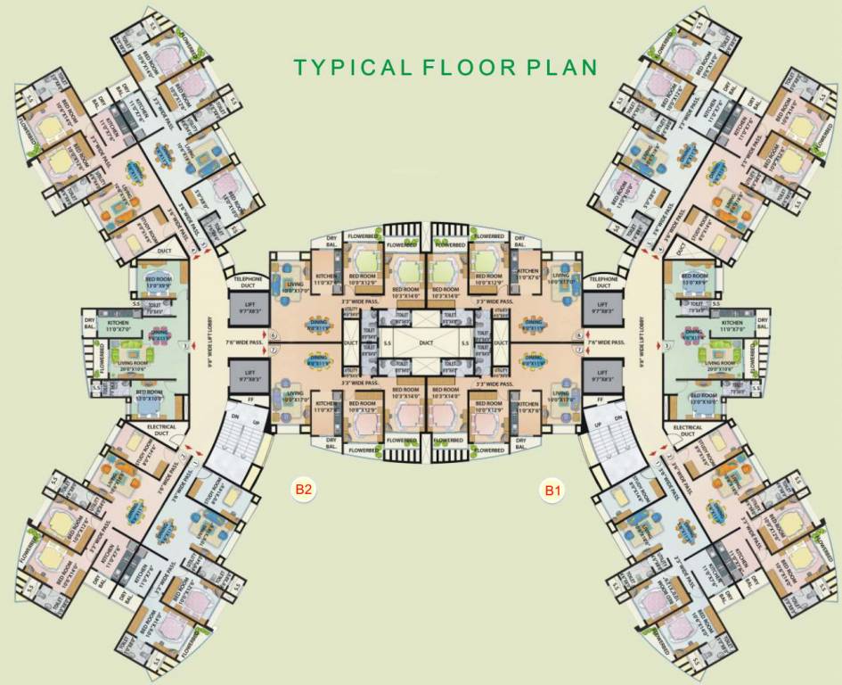  madhuban chs Cluster Plan