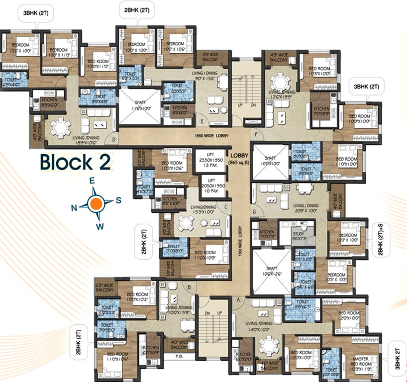 Images for Cluster Plan of Starom Millenia