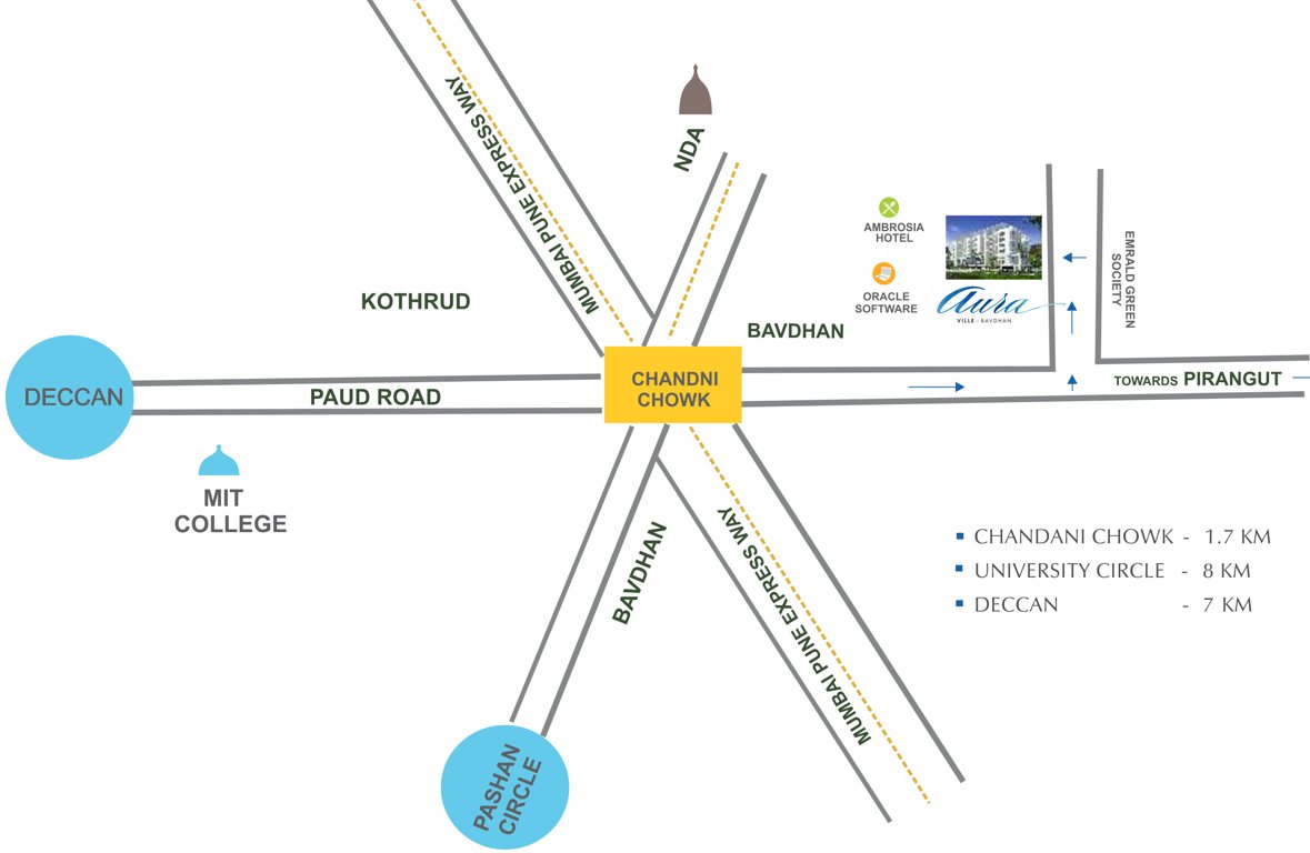 Images for Location Plan of Developers Aura Ville