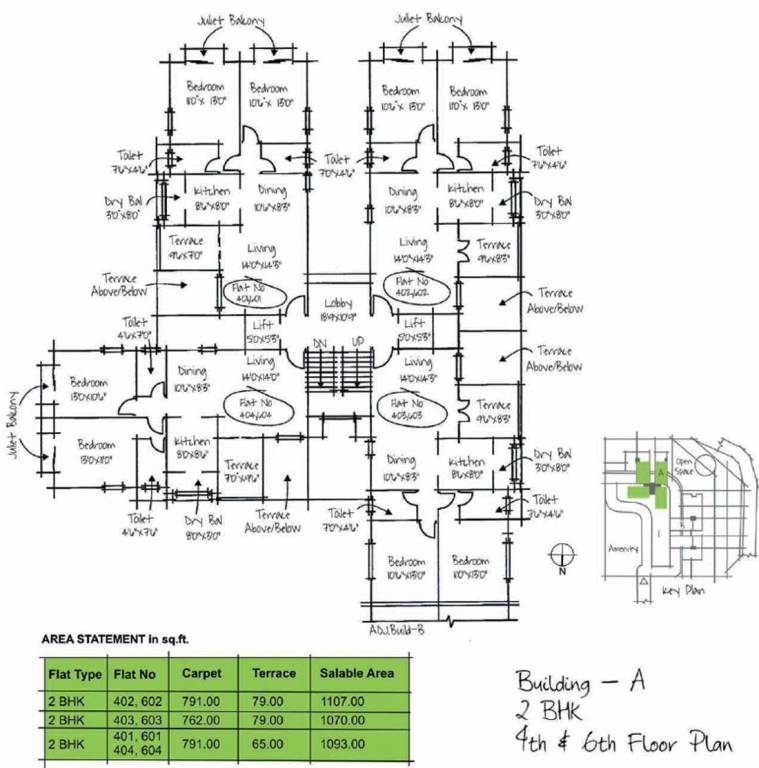 Images for Cluster Plan of Pinnacle Pinnacle Apartment