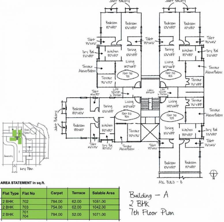 Images for Cluster Plan of Pinnacle Pinnacle Apartment