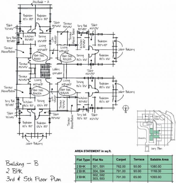 Images for Cluster Plan of Pinnacle Pinnacle Apartment