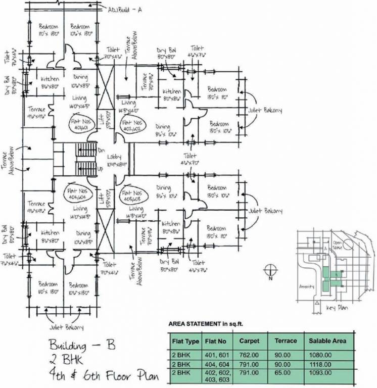 Images for Cluster Plan of Pinnacle Pinnacle Apartment