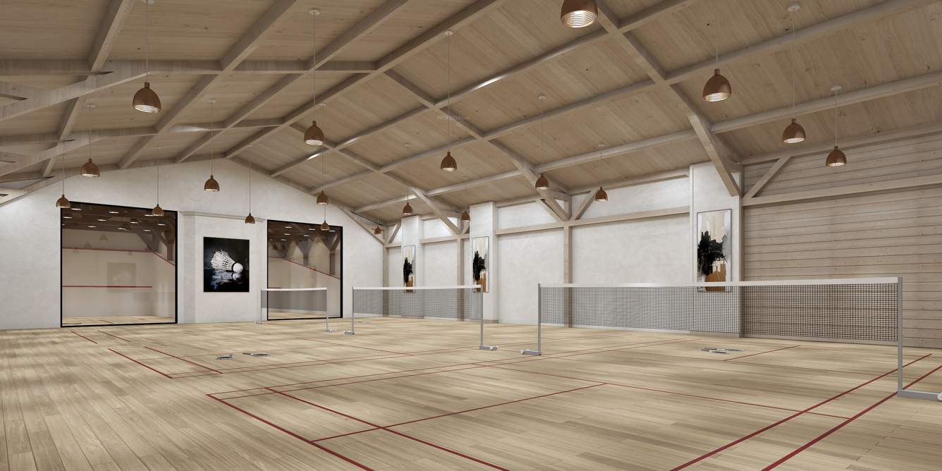  the amaryllis Badminton Court