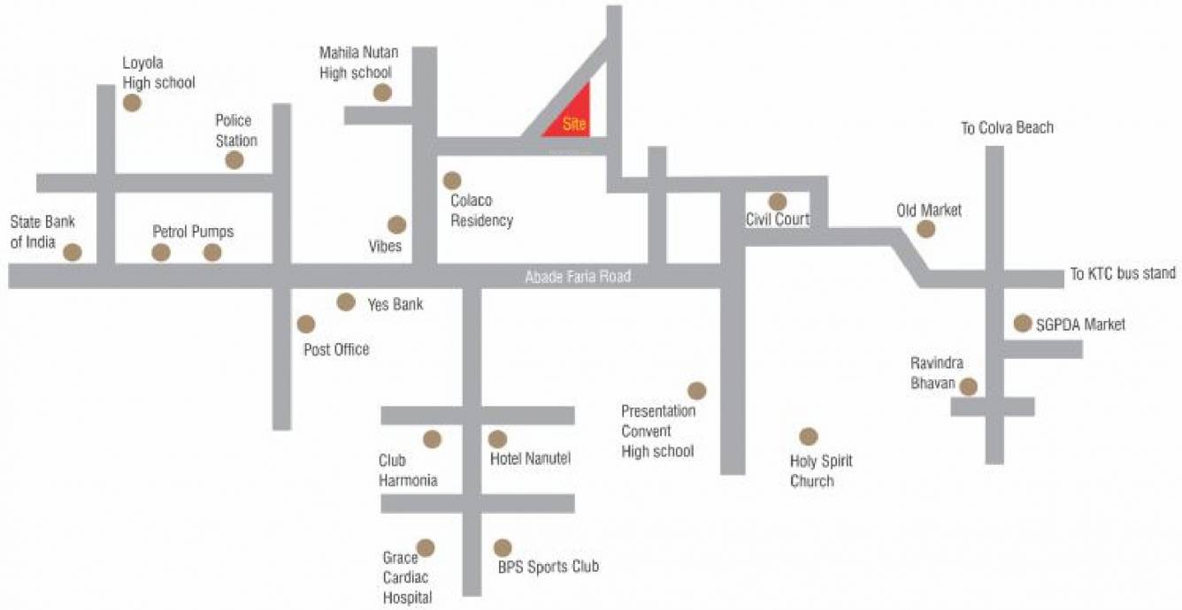 Images for Location Plan of Saville Monte Da Silva Golden Treasure