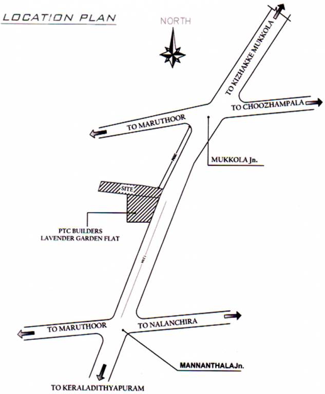 Images for Location Plan of Trivandrum Daffodils