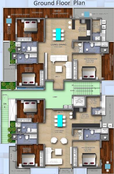 Images for Cluster Plan of Vaishnavi Blue Square