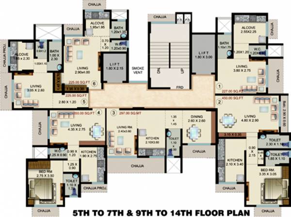  infinity Images for Cluster Plan of Shraddha Infinity
