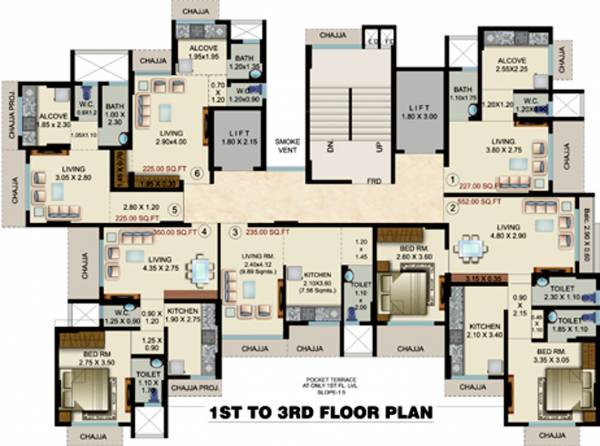  infinity Images for Cluster Plan of Shraddha Infinity