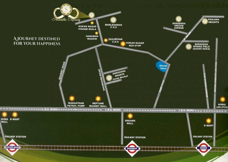  infinity Images for Location Plan of Shraddha Infinity