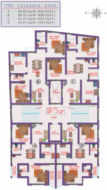  govardhan enclave Govardhan Enclave Typical Cluster Plan