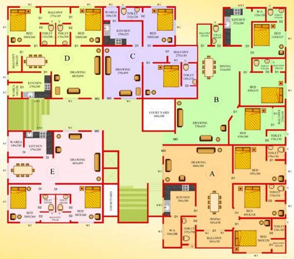 Images for Cluster Plan of Sapthavarna Builders Sakthan Regency Images for Cluster Plan of Sapthavarna Builders Sakthan Regency