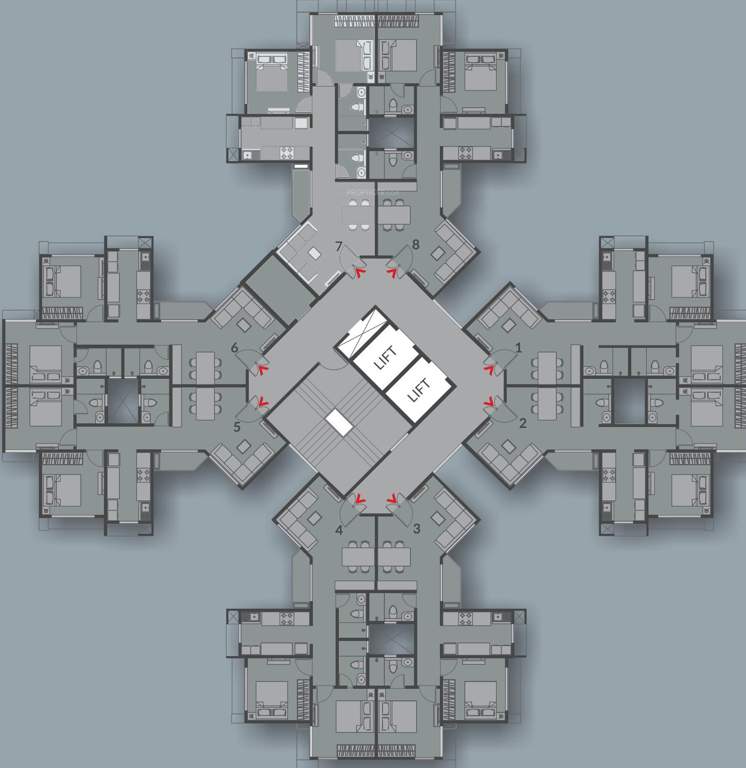 Images for Cluster Plan of Parshwanath Divine