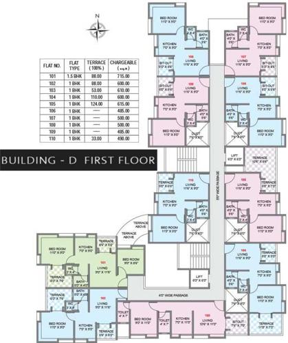  iconica Images for Cluster Plan of Surabhi Iconica