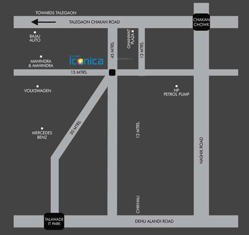  iconica Images for Location Plan of Surabhi Iconica