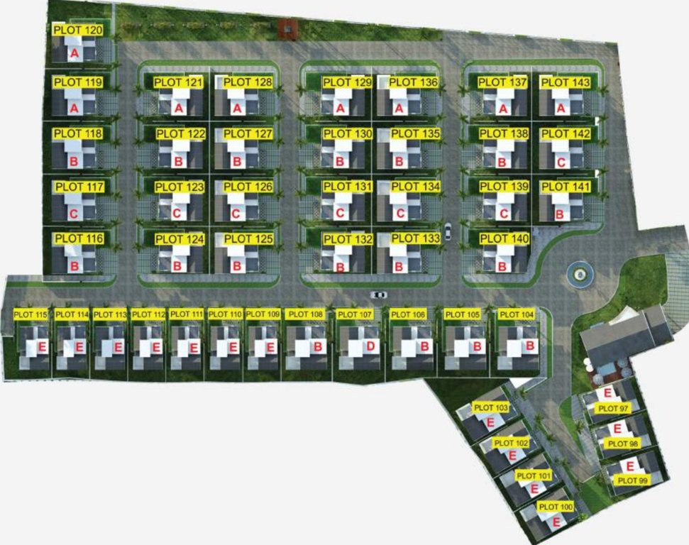 Images for Layout Plan of Tulsi Blu Rain Water Front