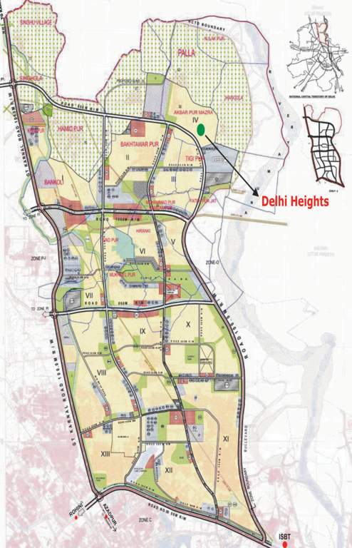  delhi heights Images for Location Plan of Yatharth Delhi Heights