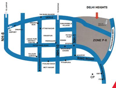  delhi-heights Images for Location Plan of Yatharth Delhi Heights