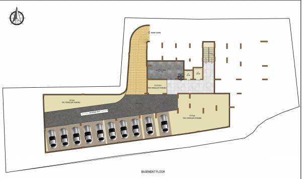  blue-castle Blue Castle Cluster Plan For Basement