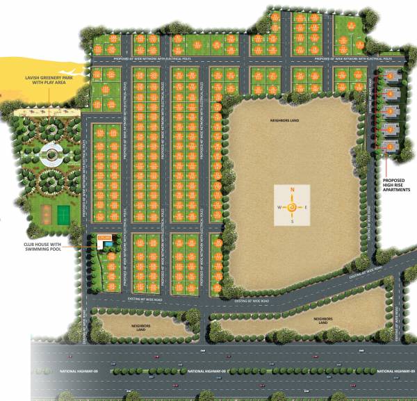 Images for Layout Plan of Subhagruha Projects SunCity