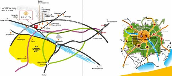Images for Location Plan of Subhagruha Projects SunCity