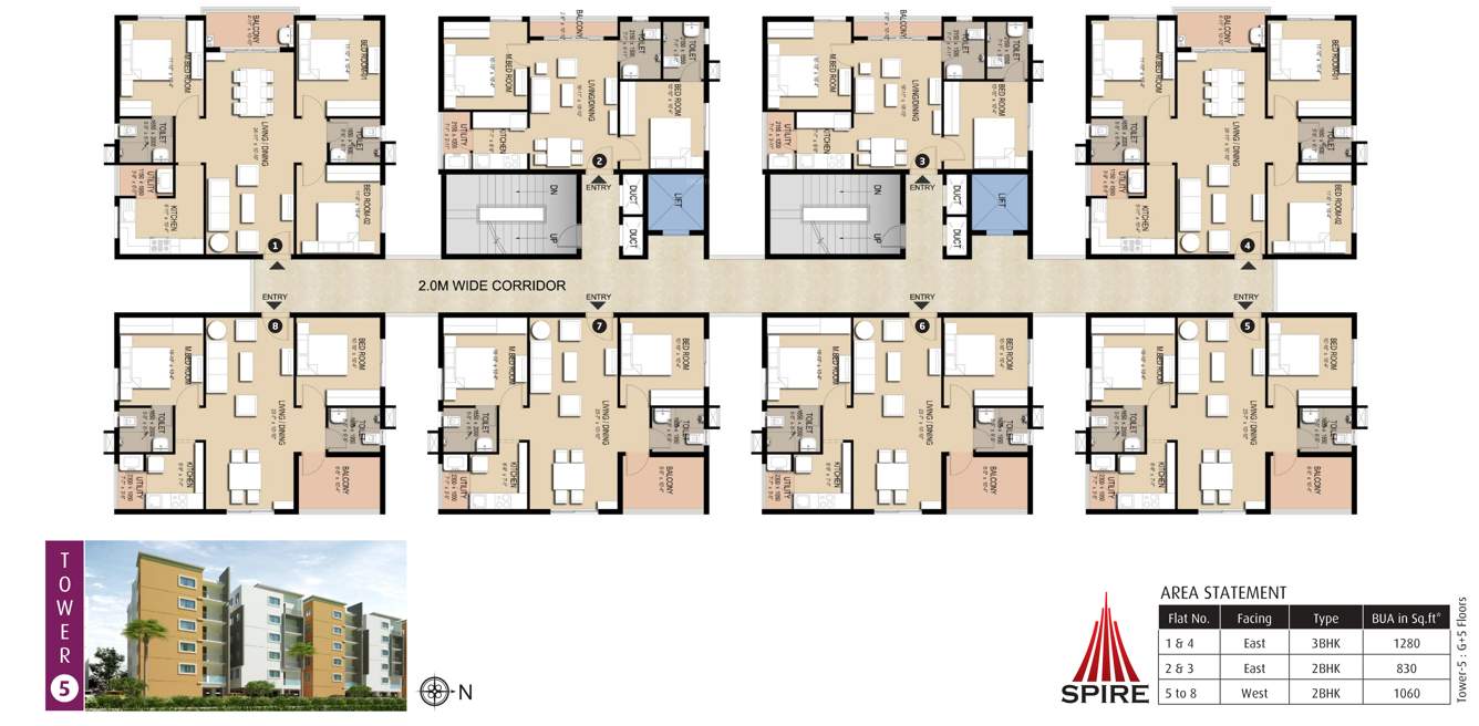 pranav zenith Images for Cluster Plan of Praneeth Pranav Zenith