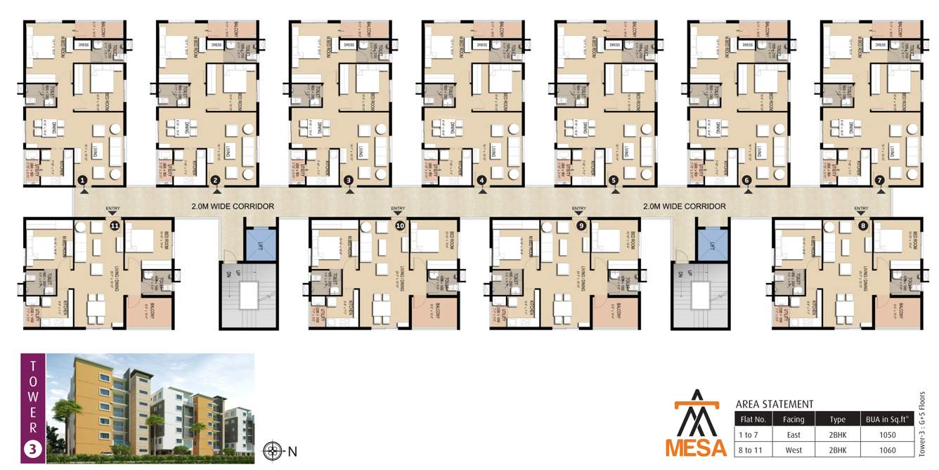 pranav zenith Images for Cluster Plan of Praneeth Pranav Zenith