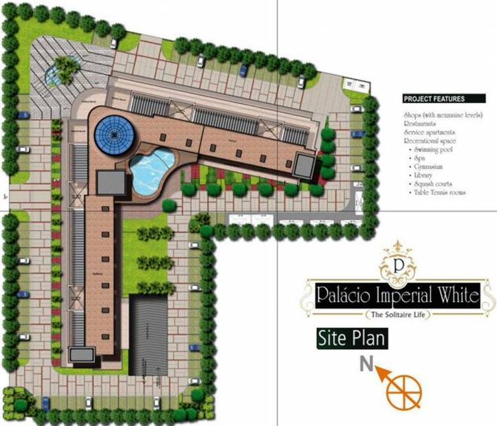 Images for Site Plan of Tulsiani Palacio Imperial White