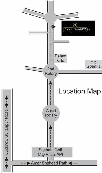 Images for Location Plan of Tulsiani Palacio Imperial White