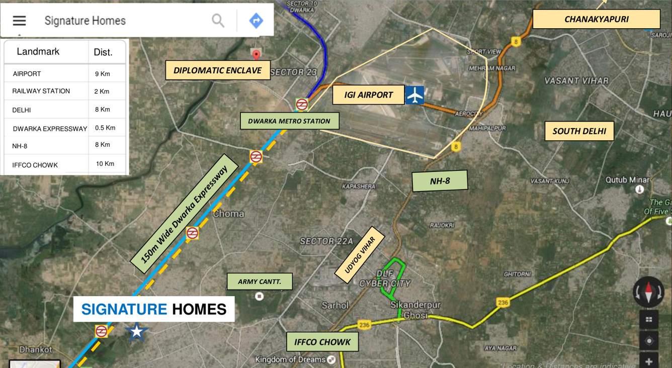  signature homes Images for Location Plan of Godrej Signature Homes