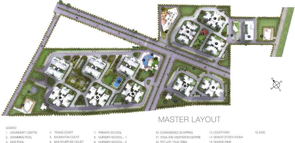  signature homes Images for Master Plan of Godrej Signature Homes