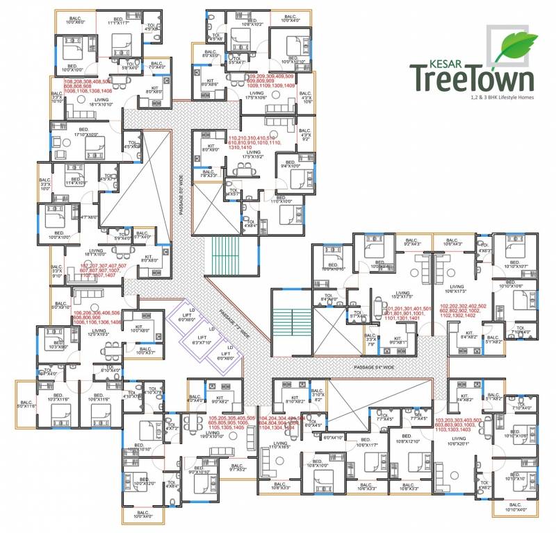  treetown Cluster Plan