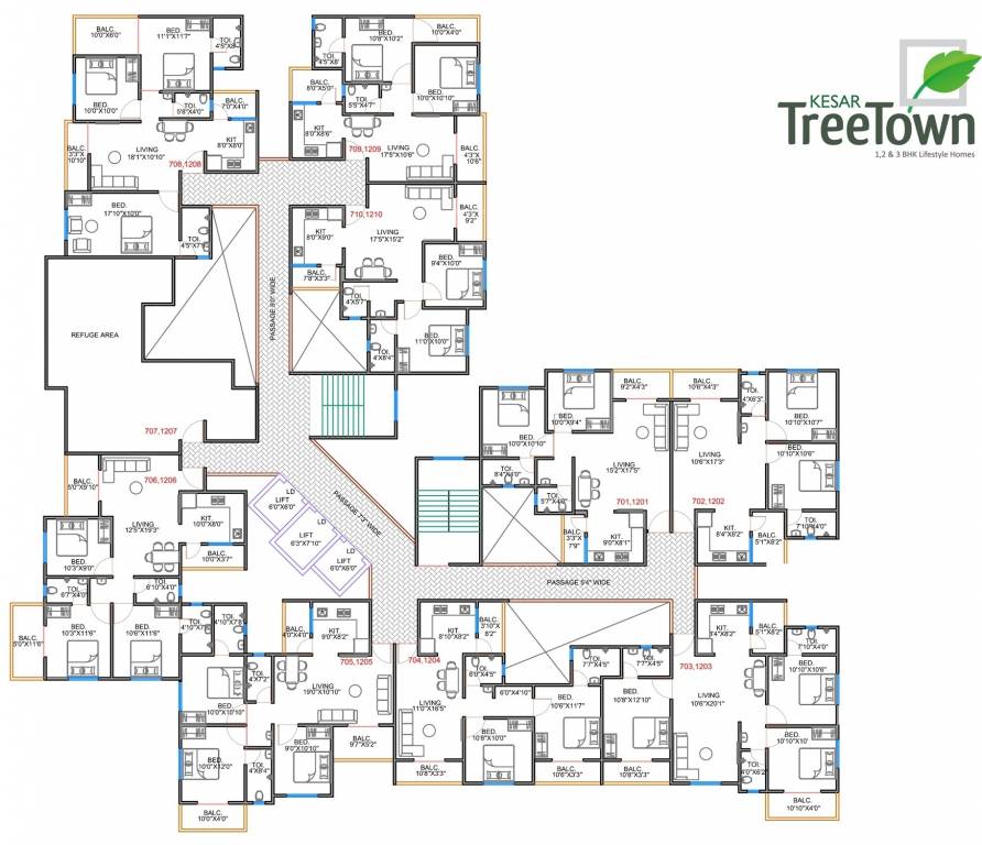  treetown Cluster Plan