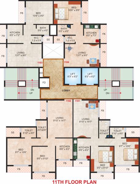 Images for Cluster Plan of Shree Raj Uma Paradise