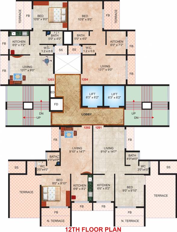 Images for Cluster Plan of Shree Raj Uma Paradise