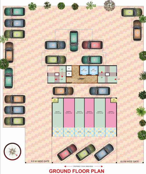 Images for Cluster Plan of Shree Raj Uma Paradise