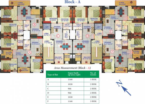 Images for Cluster Plan of GM Meena Paradise Images for Cluster Plan of GM Meena Paradise