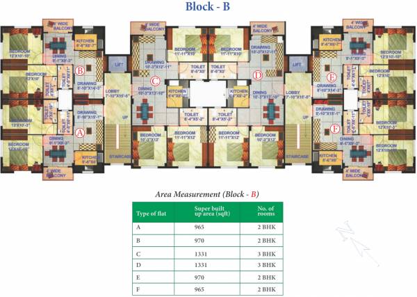 Images for Cluster Plan of GM Meena Paradise Images for Cluster Plan of GM Meena Paradise