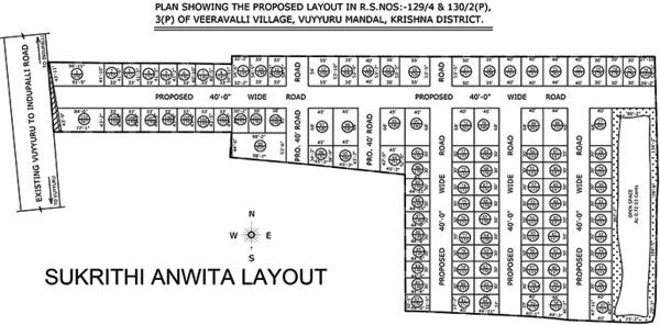 Images for Layout Plan of Subhagruha Projects Sukrithi Anwita