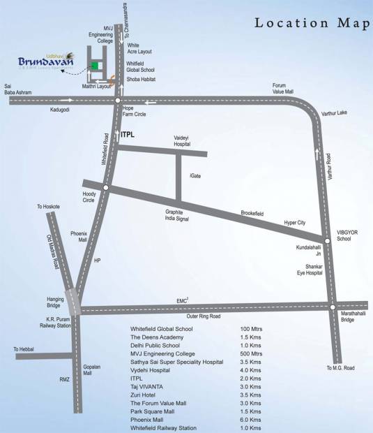 Images for Location Plan of Udbhav Brundavan
