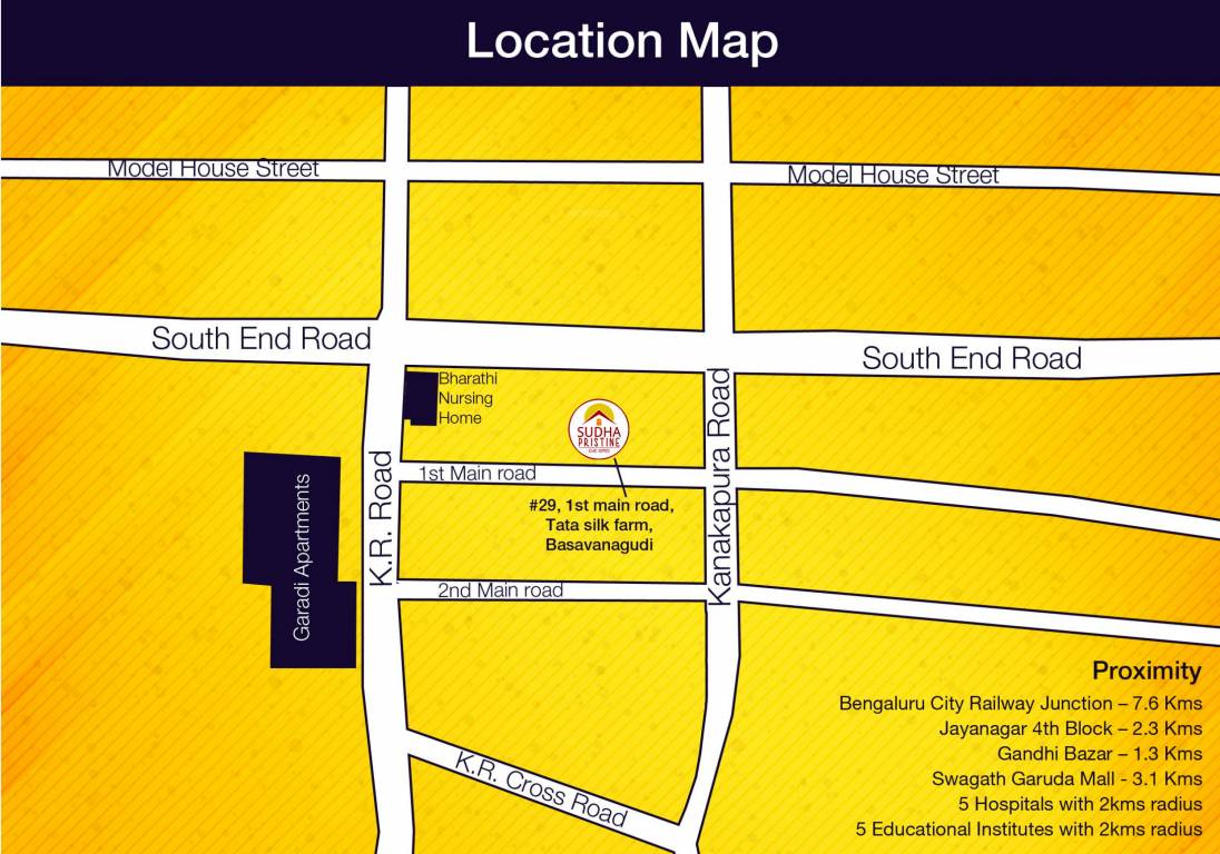 Images for Location Plan of Sudha Habitat Pristine