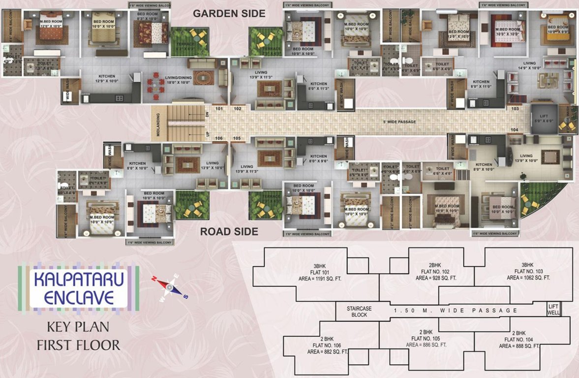 Images for Cluster Plan of Kwality Enclave