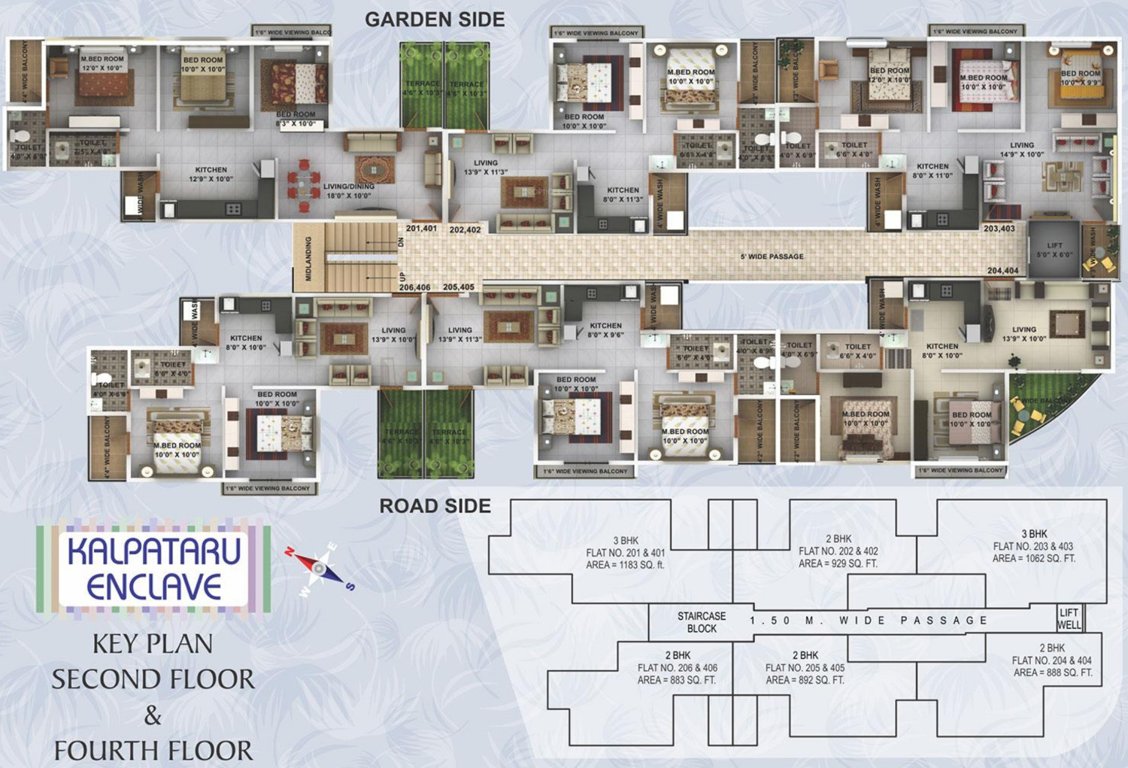 Images for Cluster Plan of Kwality Enclave