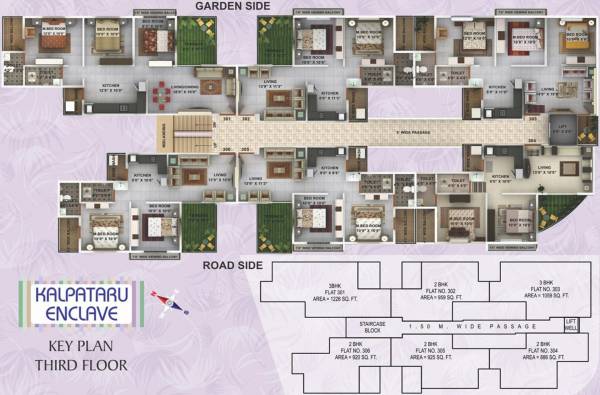 Images for Cluster Plan of Kwality Enclave