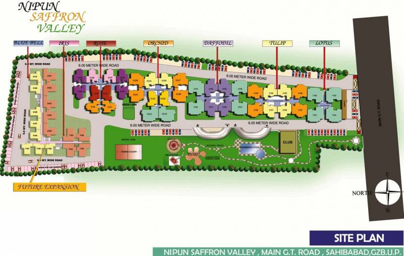  saffron-valley Images for Site Plan of Nipun Builders And Developers Delhi Saffron Valley
