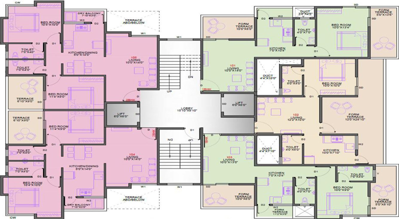 Images for Cluster Plan of Kanifnath Phoenix Plaza