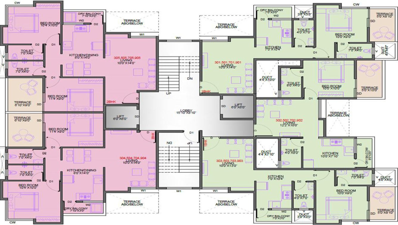 Images for Cluster Plan of Kanifnath Phoenix Plaza